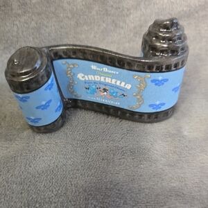 Disney Cinderella Blue and Black Film Reel Decor
